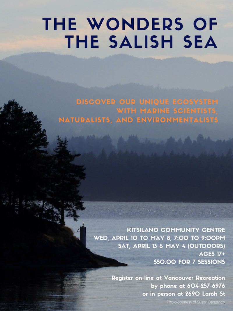 Wonders of the Salish Sea poster 2019